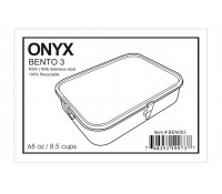 Onyx Stainless Steel Airtight Storage Container 12 Ounce 10 cm