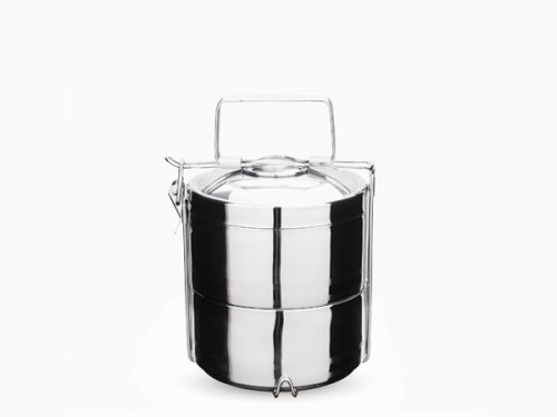 Onyx Stainless Steel Tiffins Lunch Box, 2 Sizes, Food Container on